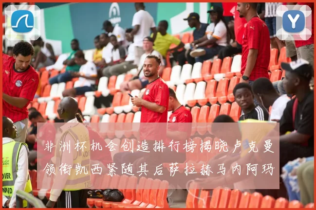 非洲杯机会创造排行榜揭晓卢克曼领衔凯西紧随其后萨拉赫马内阿玛德跻身前五